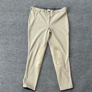 TuffRider‎ Pants women 34R Jodhpur Breeches equestrian Cotton Stretch